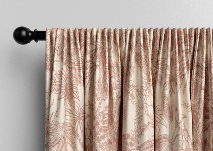 Maui, Burnt Red - Made to Measure Curtains - Image 9